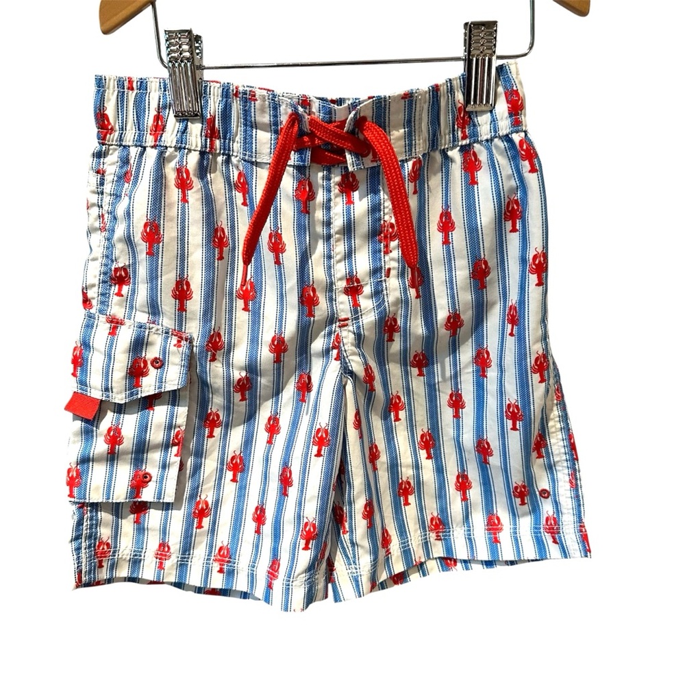 Hatley Boys' Board Shorts‎ Lobsters Size 4